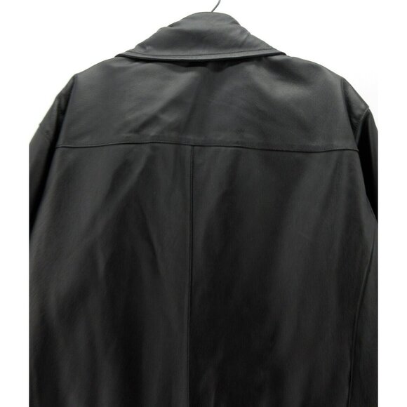 St Johns Bay Jacket Large Genuine Leather Bomber Insulated Heavy Duty* - Picture 8 of 12